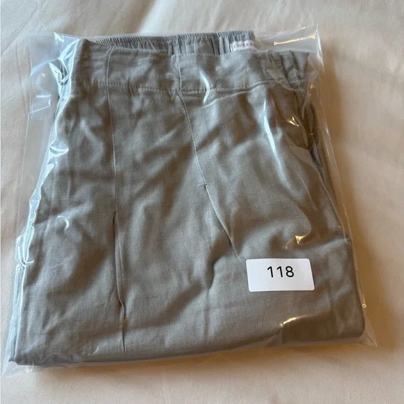 Sincerely Jules Beige Men's Chinos with Button Accents - Picture 8 of 8